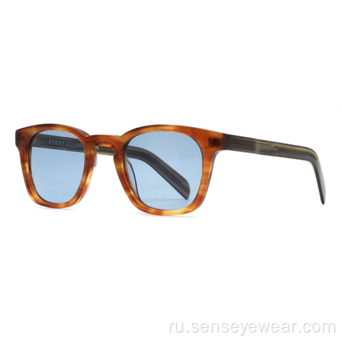 UV400 Eco Bio Vintage Acetate поляризованные оттенки солнцезащитные очки